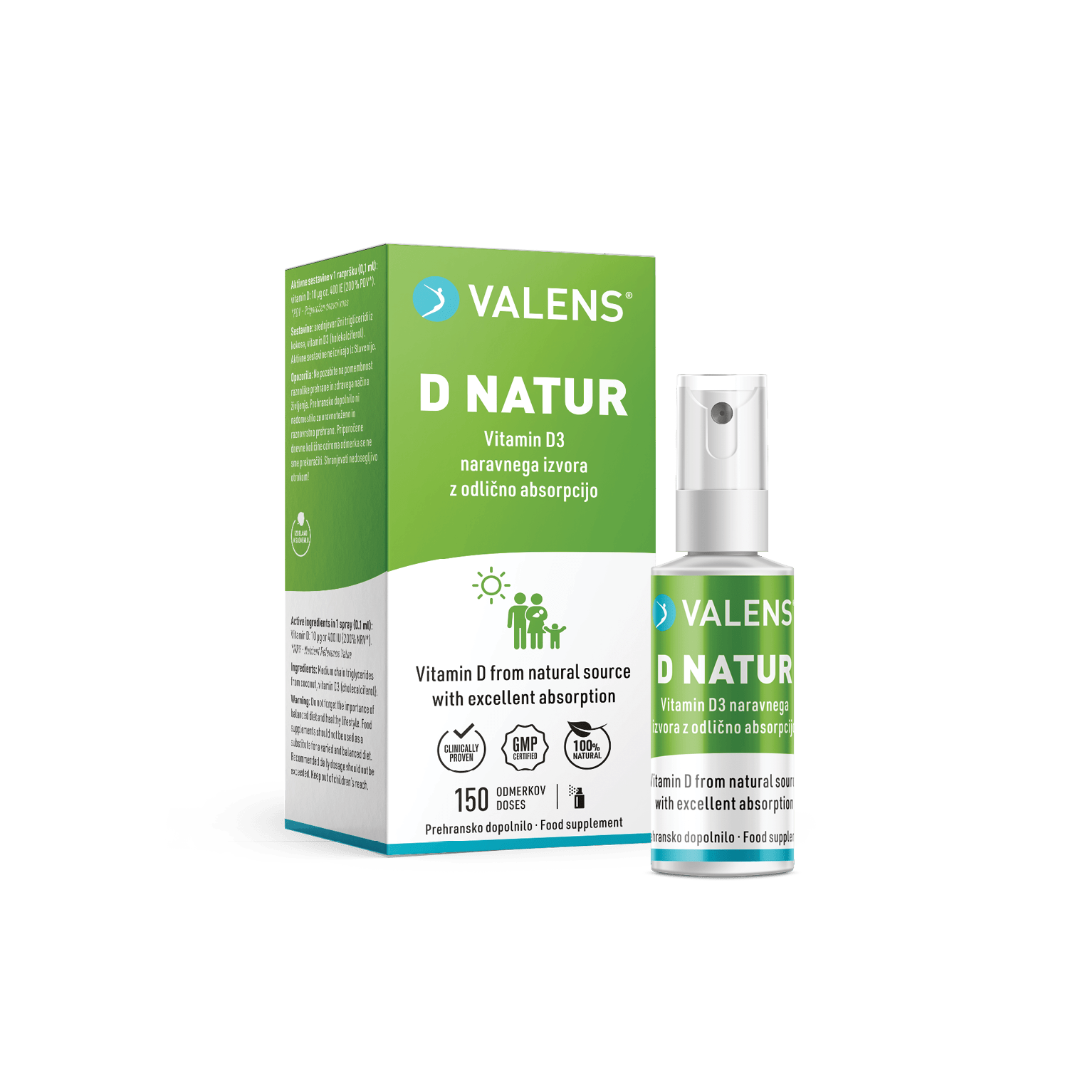 D Natur | Натурален спрей витамин D - VitaZdrave.com